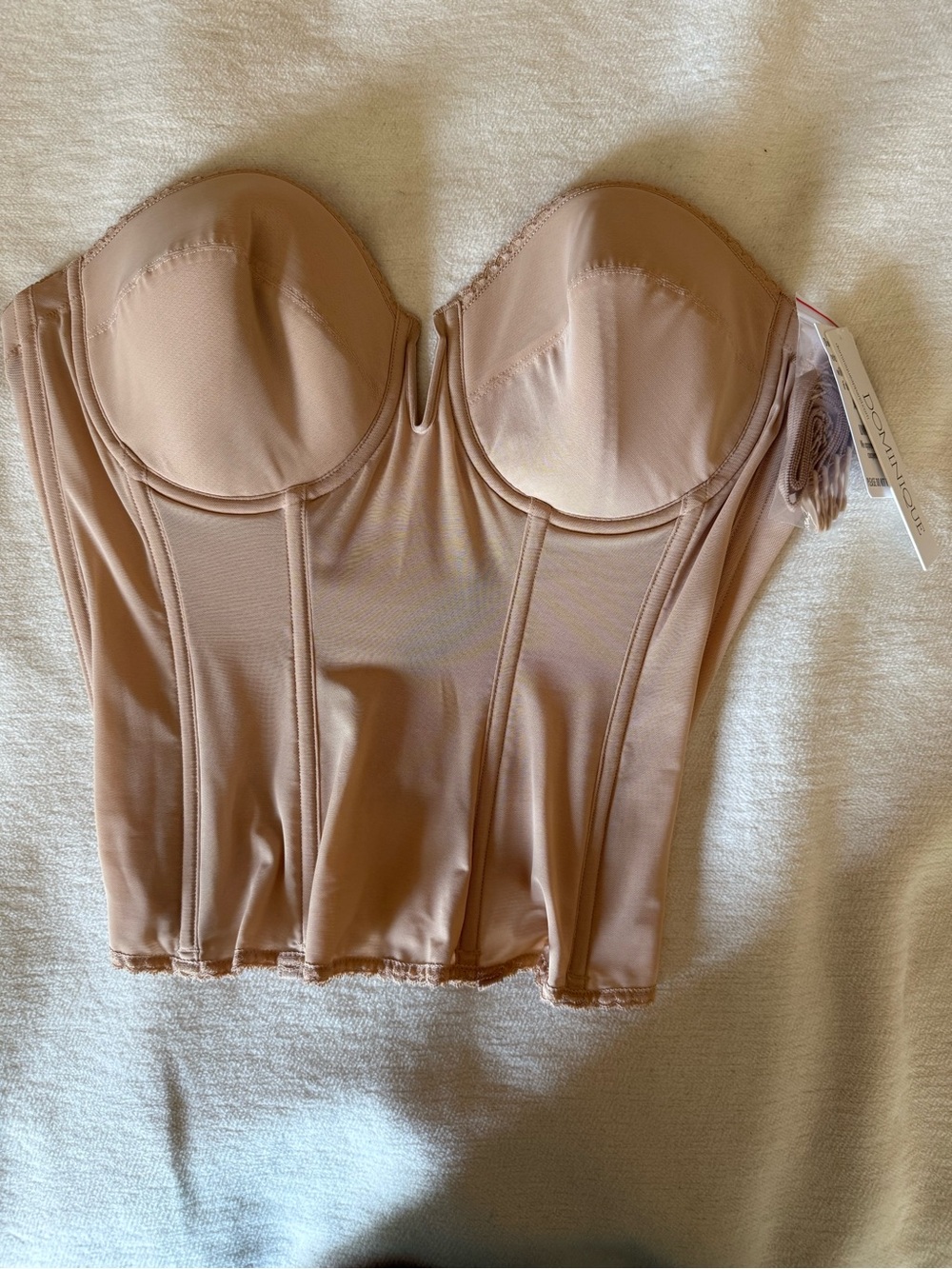 Dominique Vivienne V-Wire Longline Strapless Bra